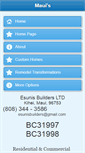 Mobile Screenshot of esunisbuilders.com